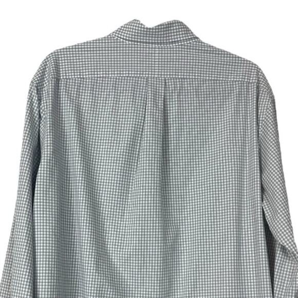 Ralph Lauren Men’s Shirt Collared Button Down Classic Fit Gray Plaid XL 17.5 - Picture 4 of 7